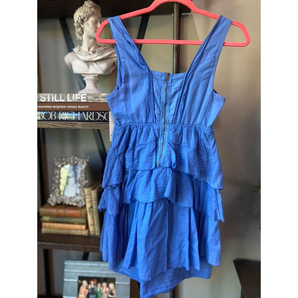 (Sold) Zara Tiered Ruffle Sleeveless Dress NWT Sm - Picture 6 of 7